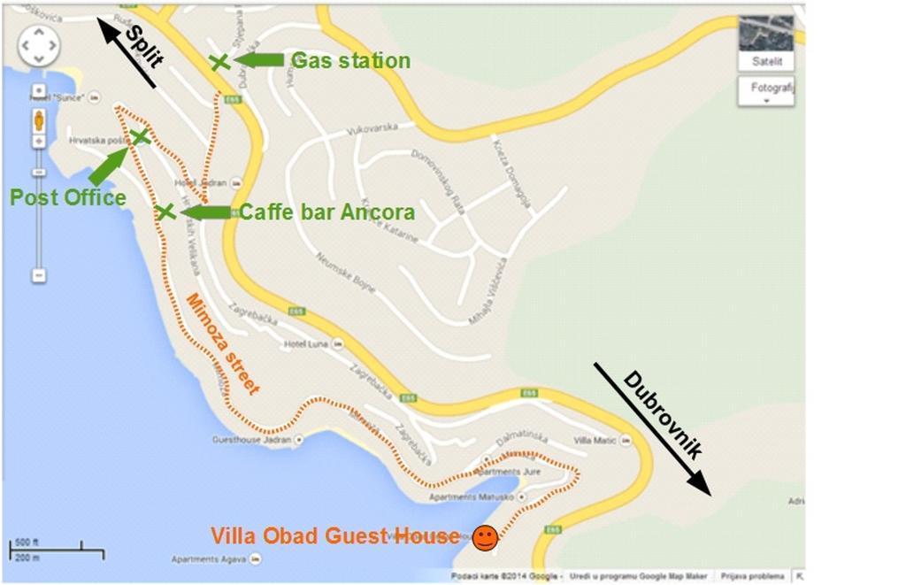 Villa Obad Guest House Neum Exterior photo